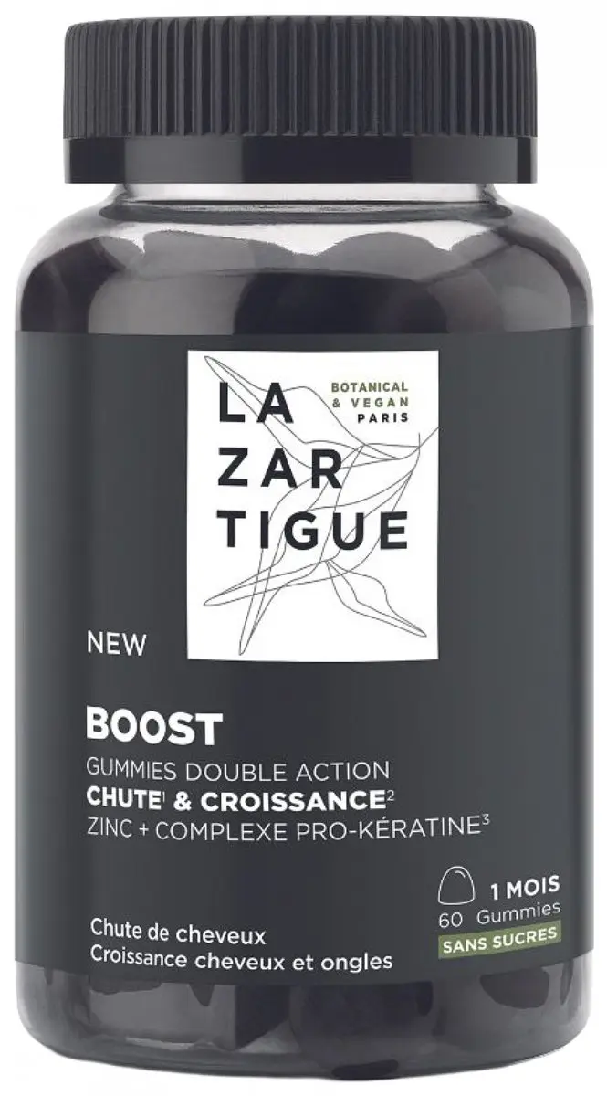 Lazartigue Boost Chute & Groei Gummies 60 Stuks