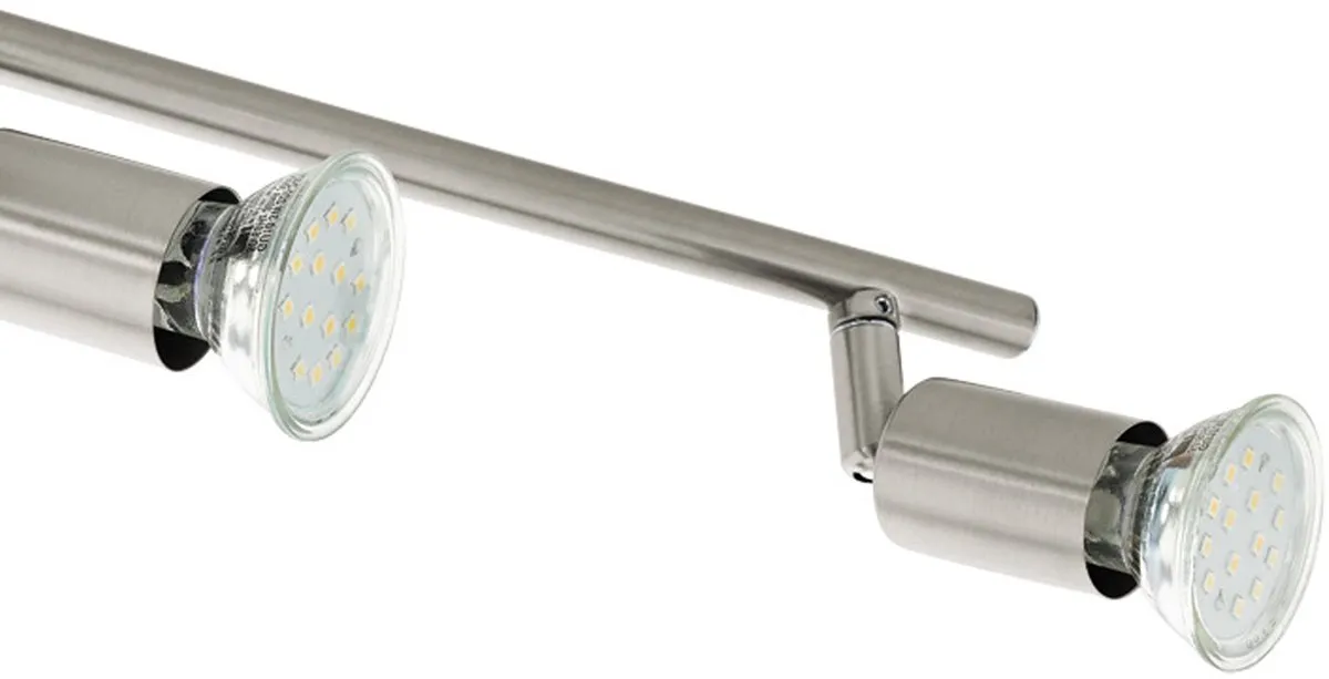 Eglo Buzz Plafondspot 4-Lichts LED Nikkel - Grijs - afbeelding 6 van 6