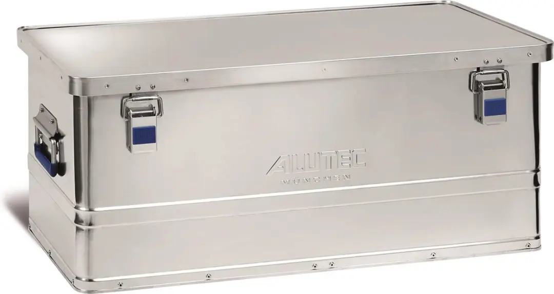 Alutec Basic 80 Opbergbox - 80L - Aluminium - Zilver