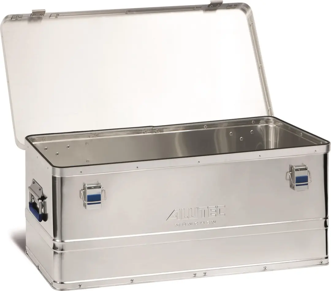 Alutec Basic 80 Opbergbox - 80L - Aluminium - Zilver