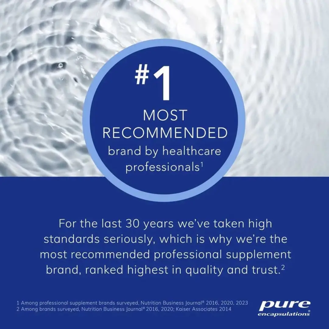 Pure Encapsulations Folate 400 Capsules - 90 Stuks