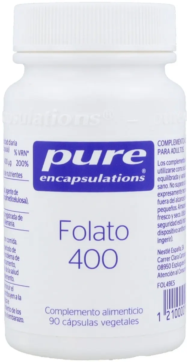 Pure Encapsulations Folate 400 Capsules