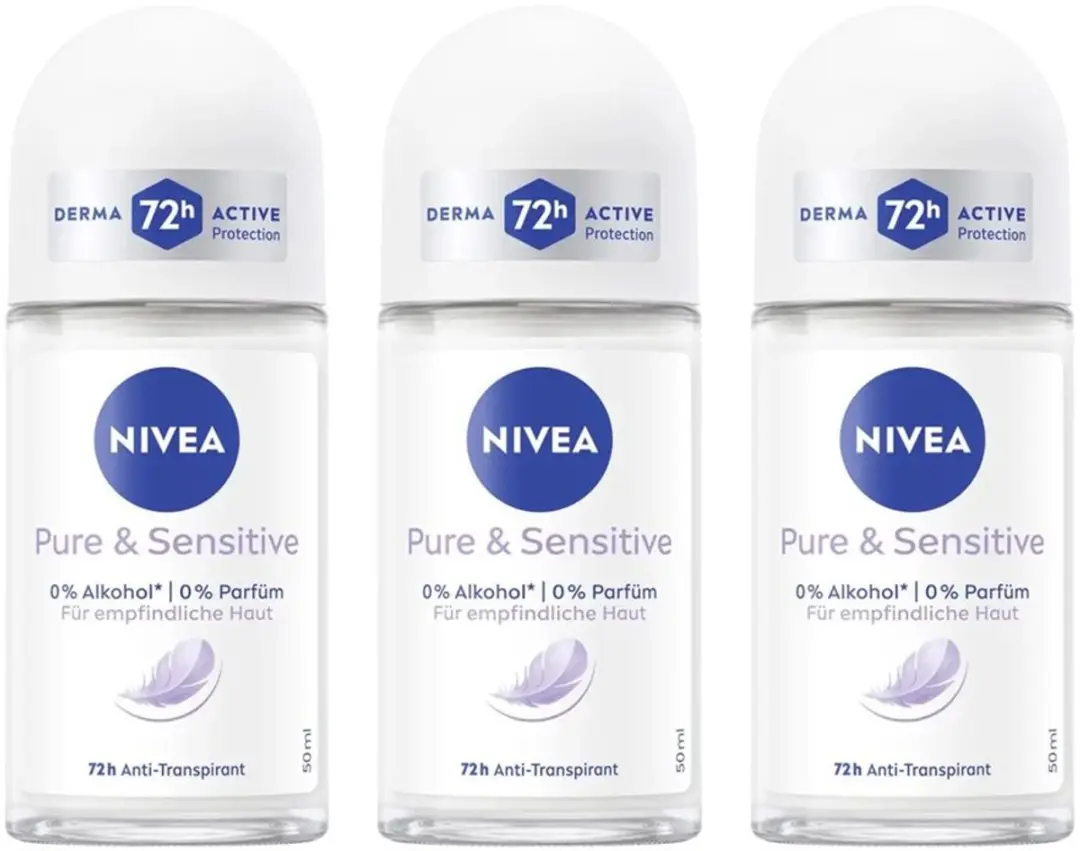 NIVEA Sensitive & Pure Deo Roller