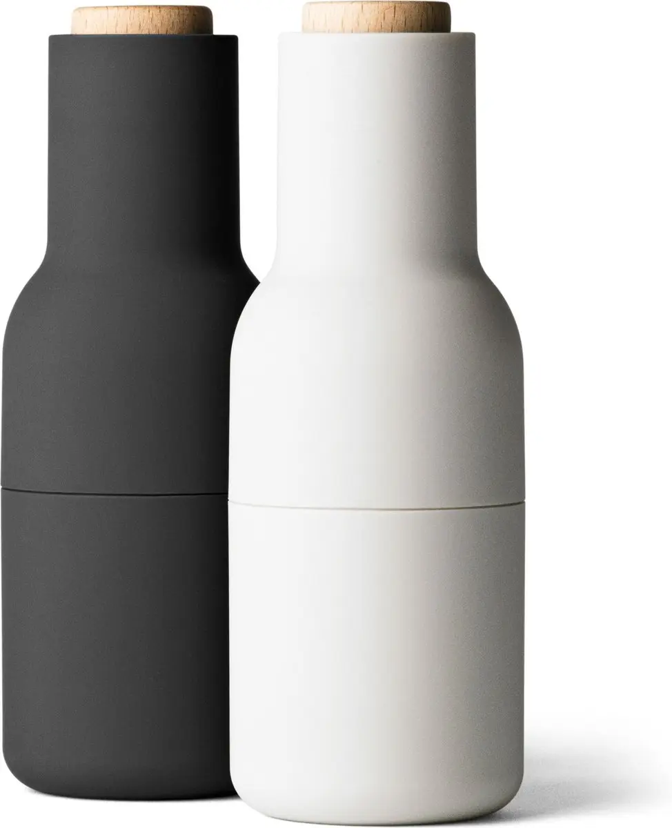 Audo Copenhagen Peper- en Zoutmolen Ash/Carbon Beuken