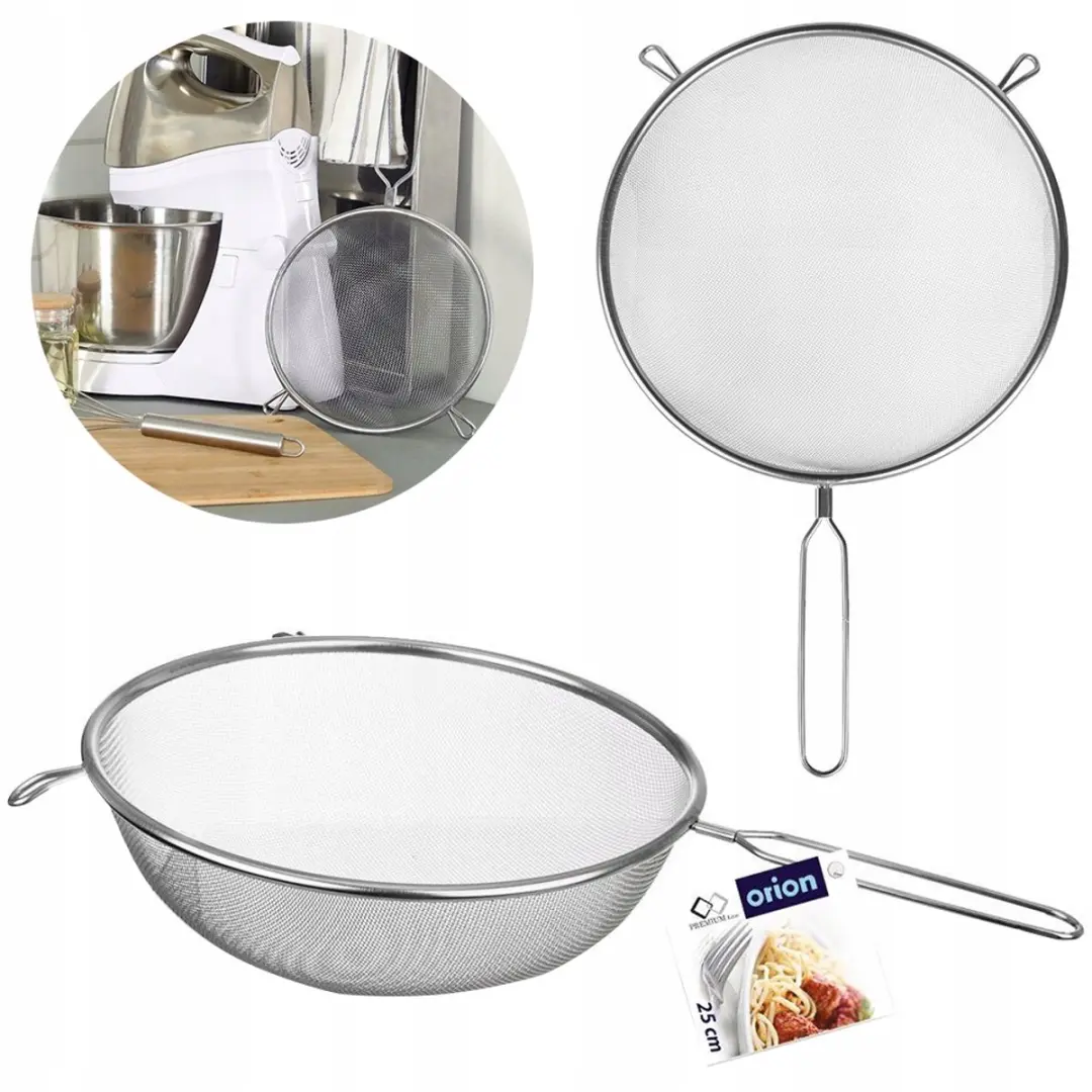 Orion Roestvrijstalen Keukenzeef 25cm
