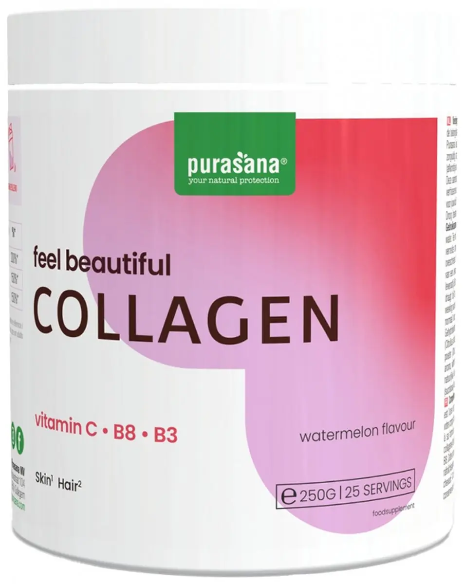 Purasana Beauty Collageen Watermeloen 250g