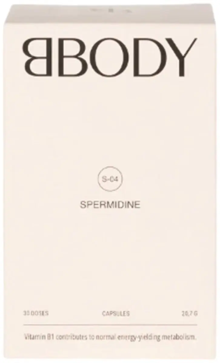 BBODY Spermidine Voedingssupplement 30 Capsules
