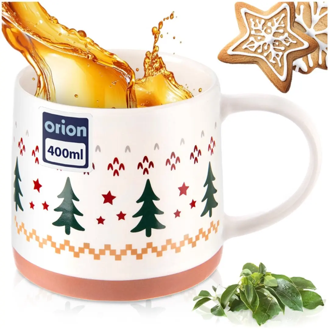 Orion Mok Porselein 380ml - Veelkleurig