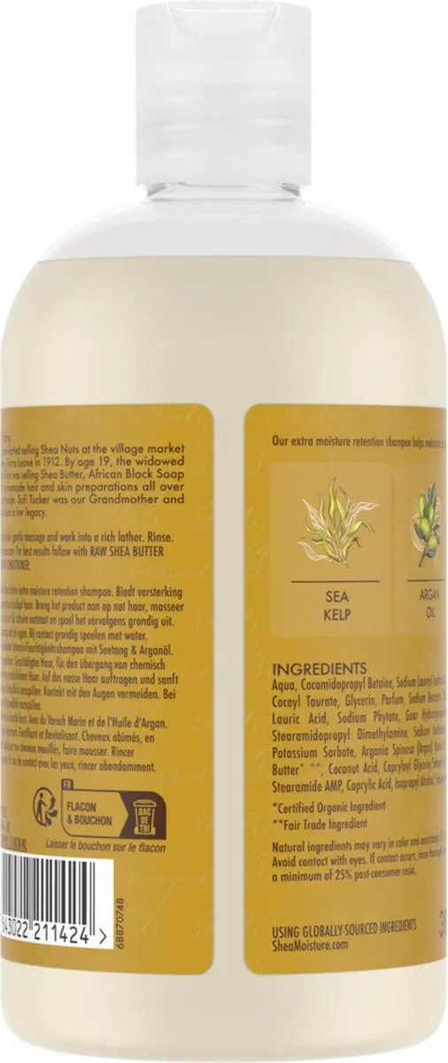 Shea Moisture Raw Shea Butter Shampoo 384ml