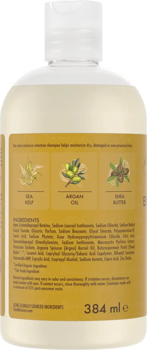 Shea Moisture Raw Shea Butter Shampoo 384ml