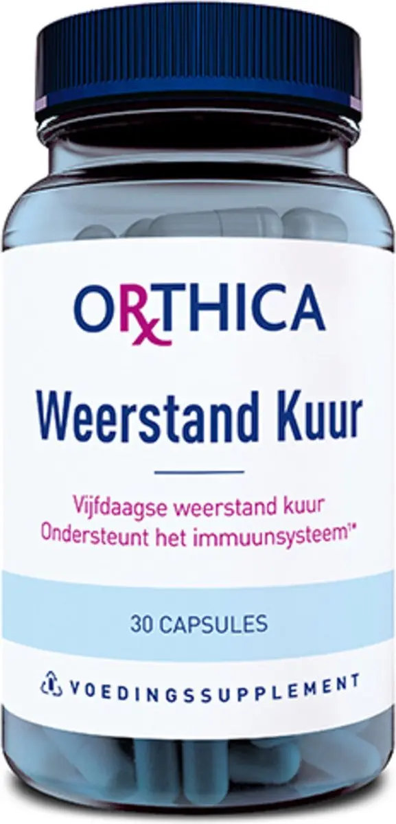 Orthica Weerstand Kuur 60 Capsules - 2x30