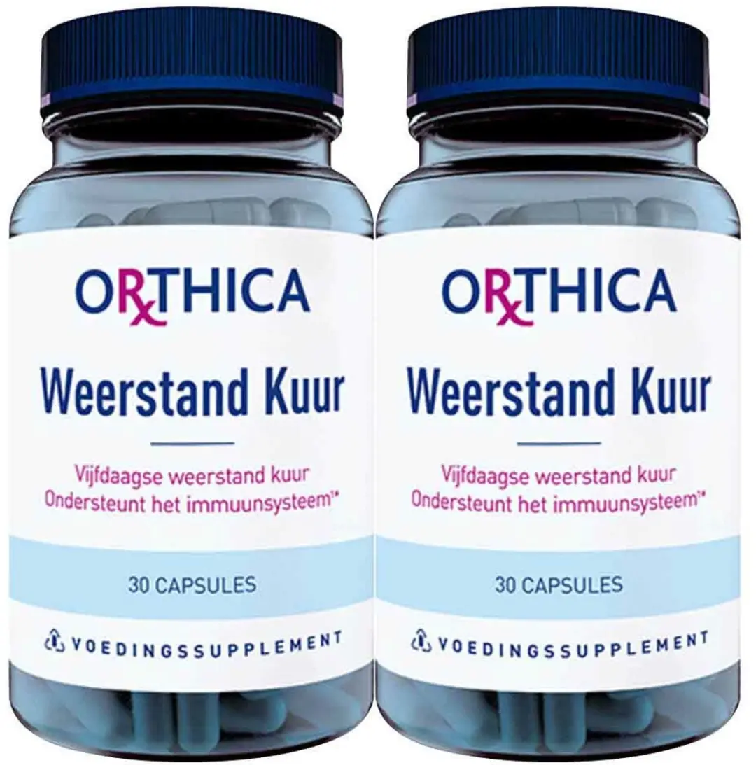Orthica Weerstand Kuur 60 Capsules - 2x30