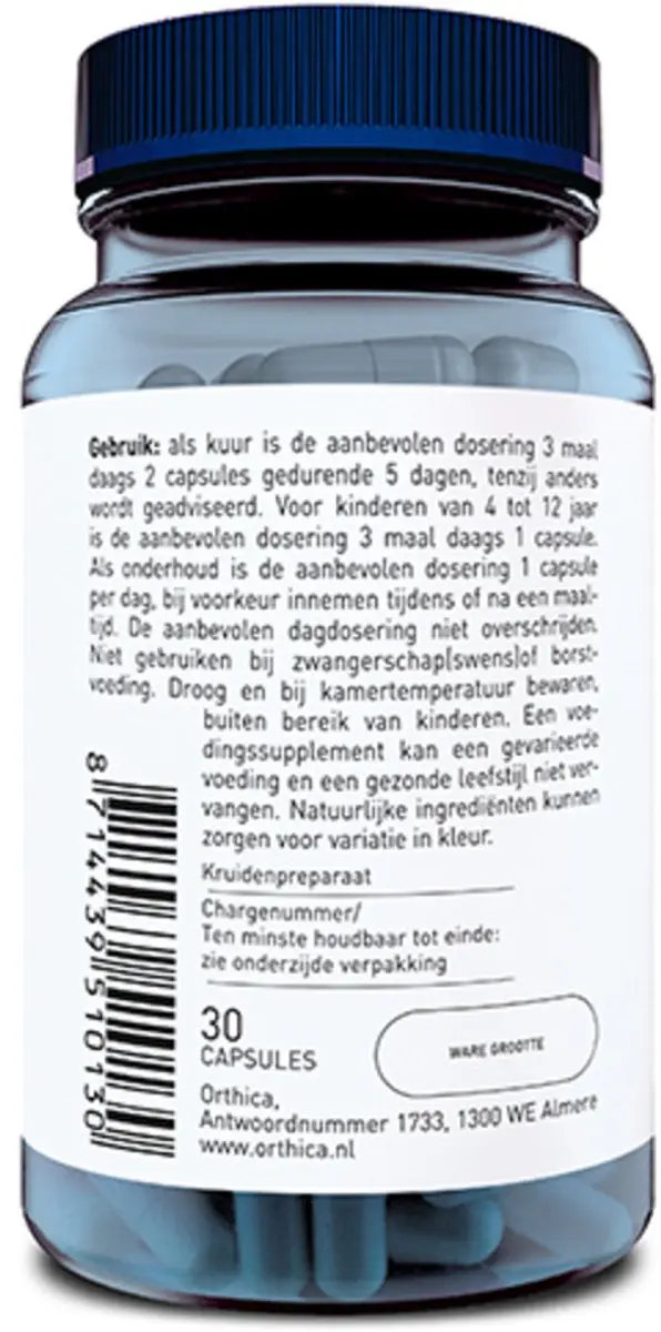 Orthica Weerstand Kuur 60 Capsules - 2x30