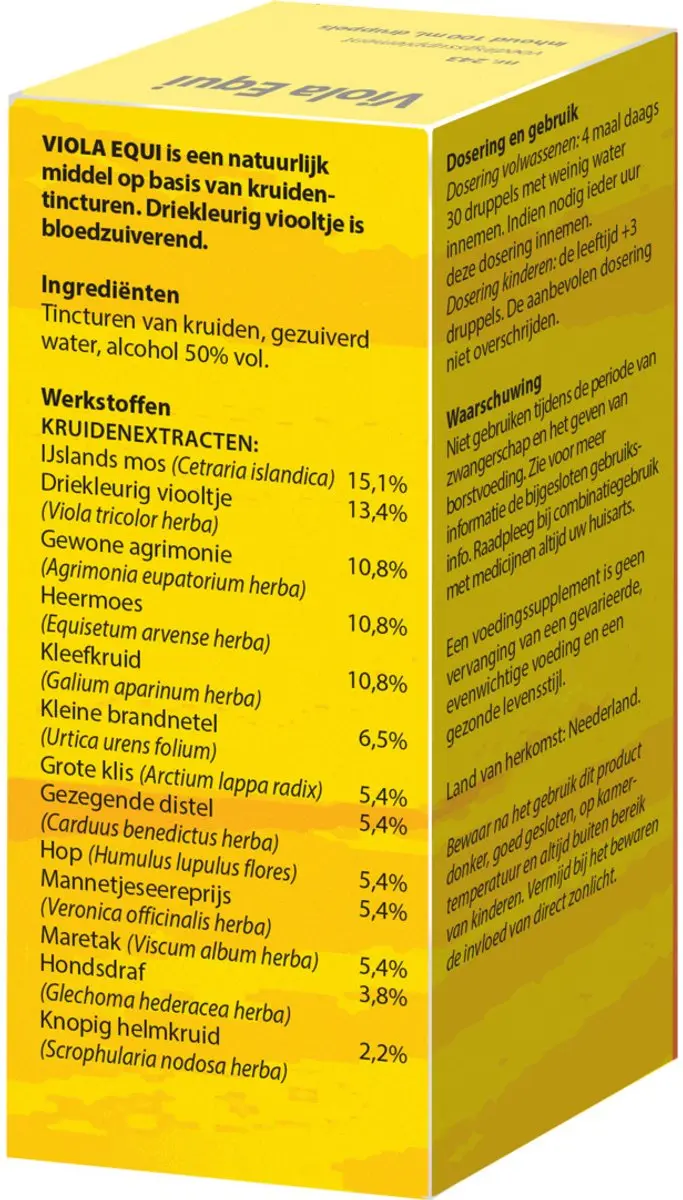 Bloem Viola Equi Ontkalker 100ml