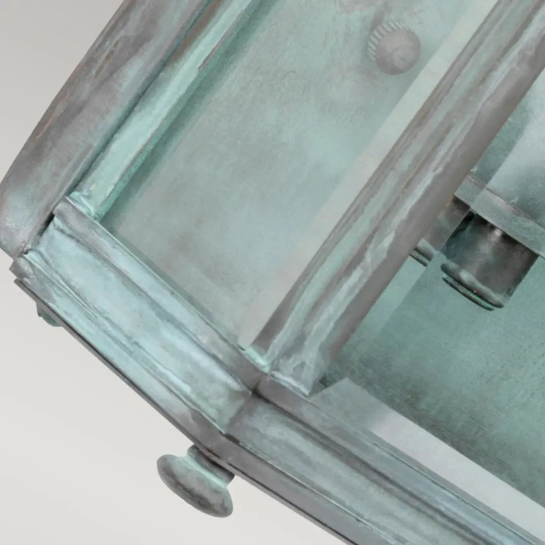 Elstead Lighting Holborn LED Buitenlamp E14 40W IP44 - Dimbaar - Verdigris
