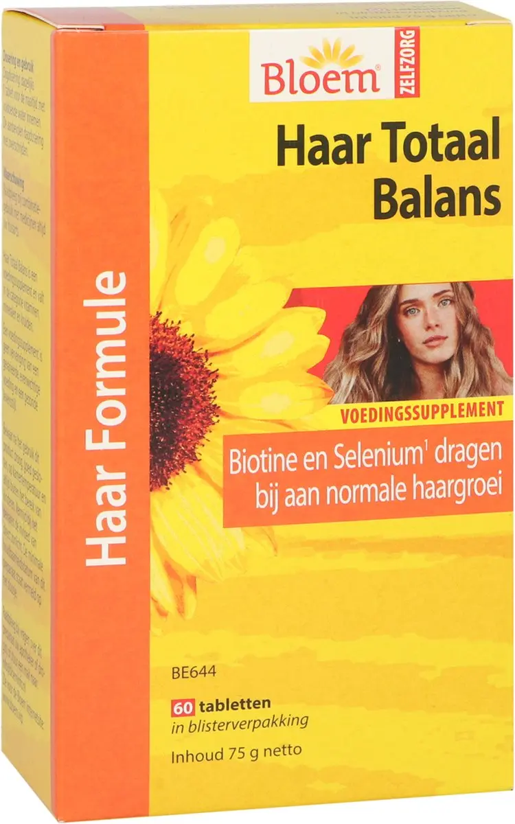 Bloem Haar Totaal Balans 60 Tabletten