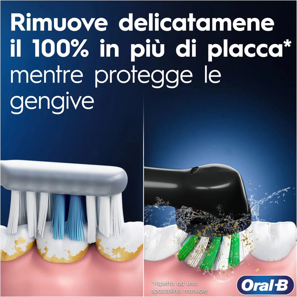 Oral-B Pro 1 Sensitive Clean Tandenborstel - Blauw