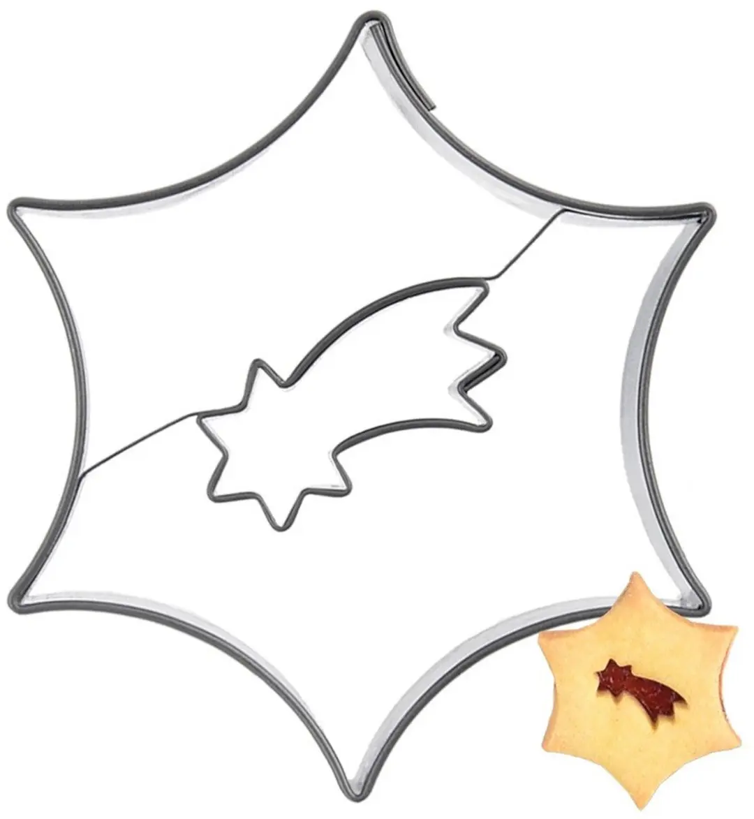 Orion Koekjesuitsteker Ster 5,5cm