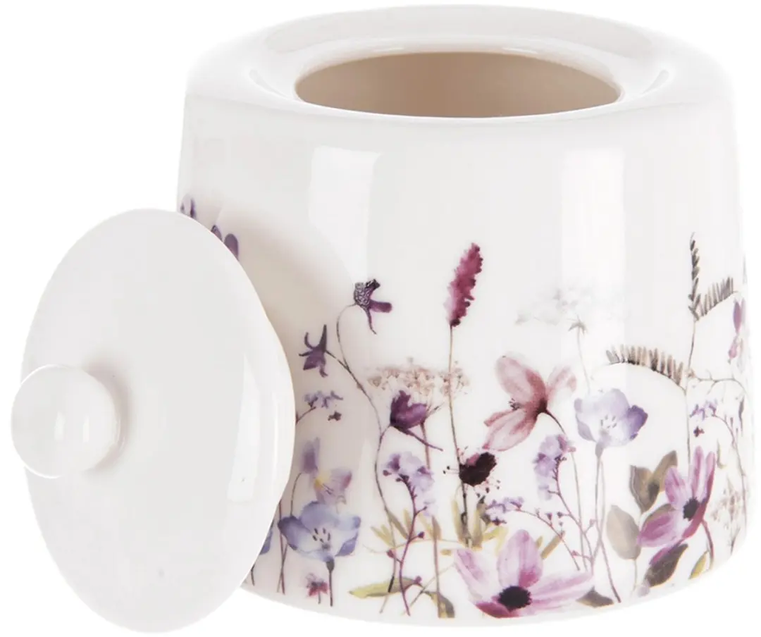 Orion Louka Suikerpot - 320ml - Bloemen - Meerkleurig