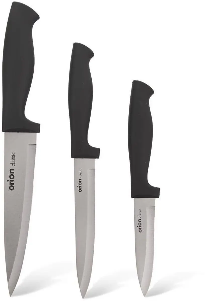 Orion Classic Schilmes 20cm - Roestvrijstaal - Zwart