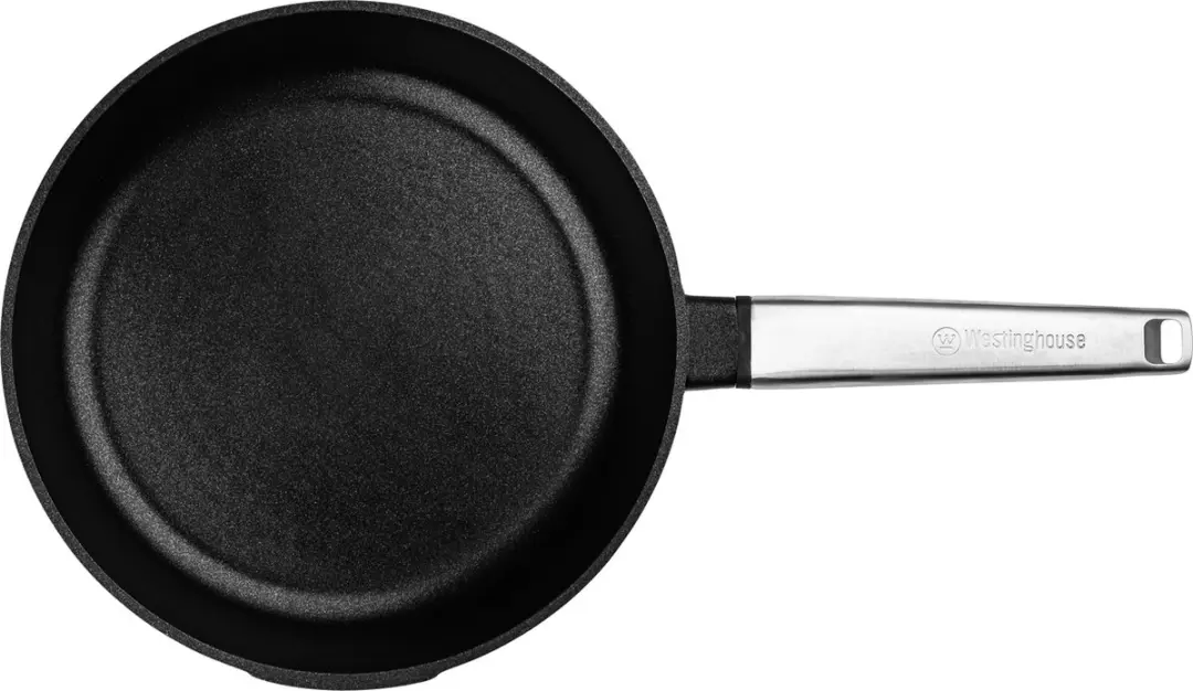 Westinghouse Performance 3-delige Pannenset - 24/28cm Koekenpannen + 18cm Steelpan - Zwart