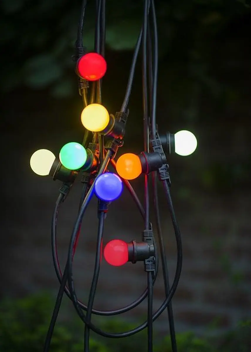 Bailey 2 LED Kogellamp 1W 2800K - 5 Stuks
