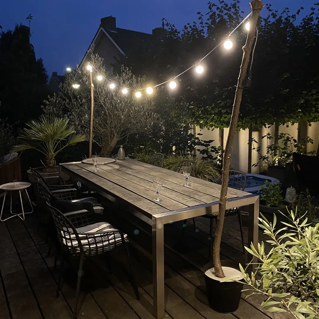 Bailey 2 LED Kogellamp 1W 2800K - 5 Stuks - afbeelding 6 van 6