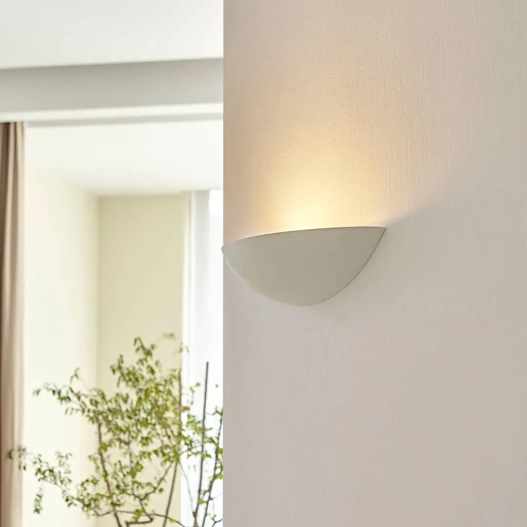 Lindby Guilia+ Wandlamp - 1 Lichtpunt - Wit