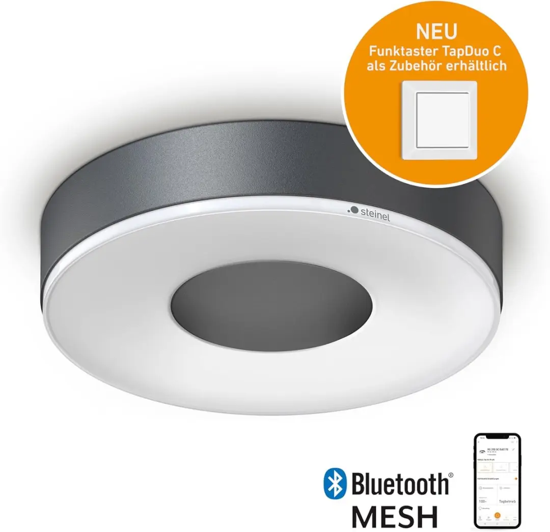 Steinel RS 200 C LED Binnenlamp - 1W - Ø26cm - Neutraal