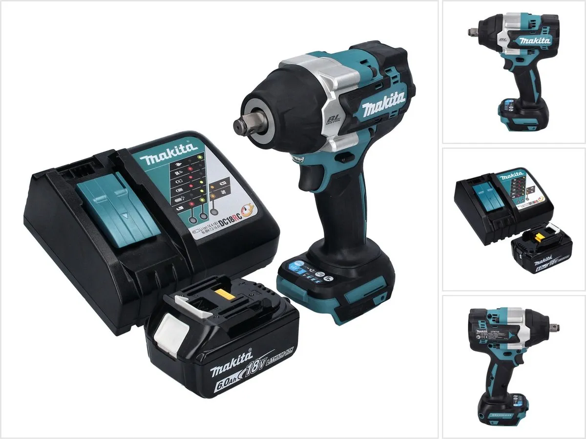 Makita DTW 700 RG1 Accu Slagmoersleutel 18V 700Nm