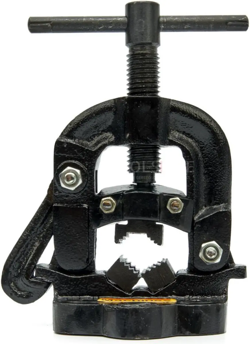 HBM bankschroef met juk 32 mm