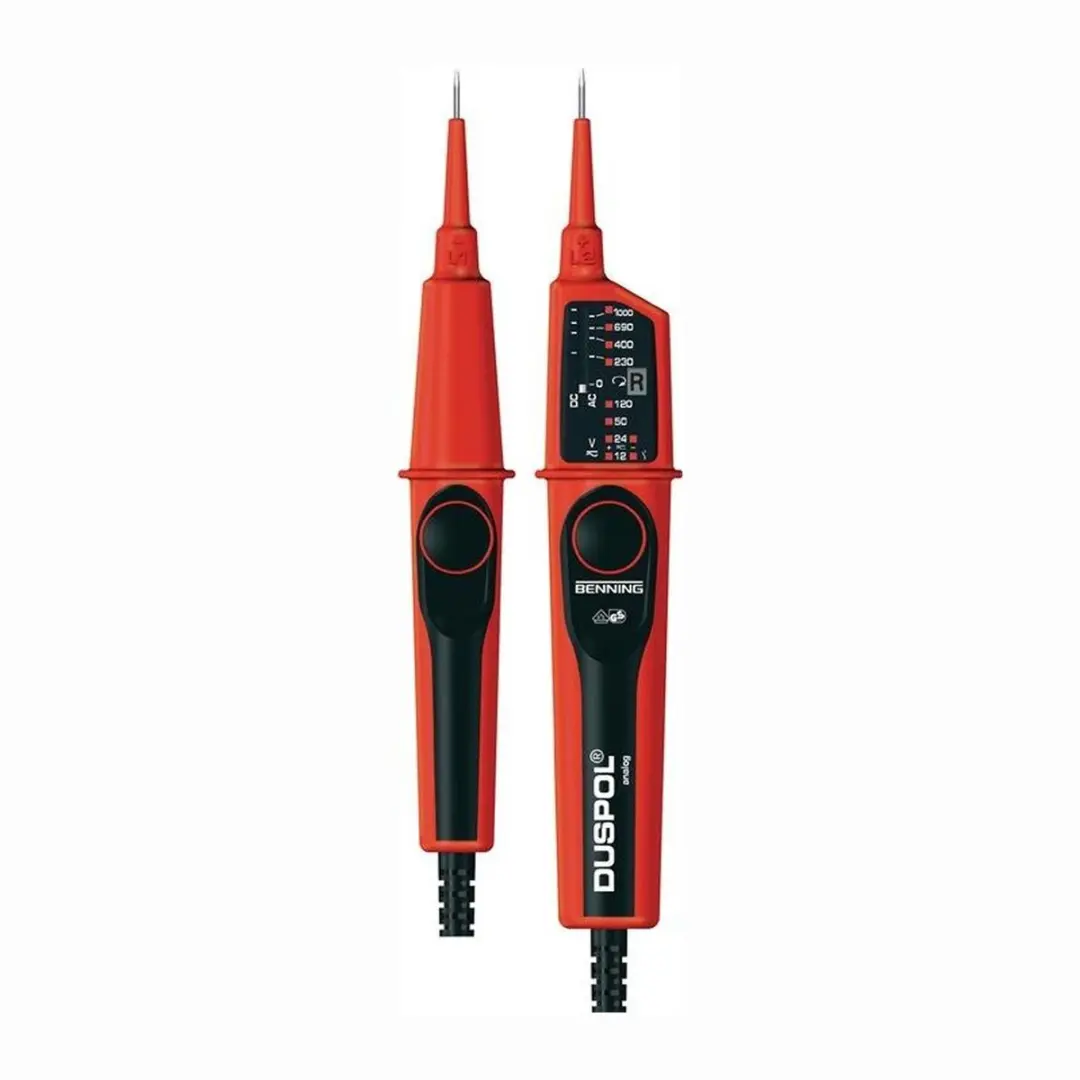 Benning DUSPOL Analoge Spanningstester 12-1000V AC/DC - 50261