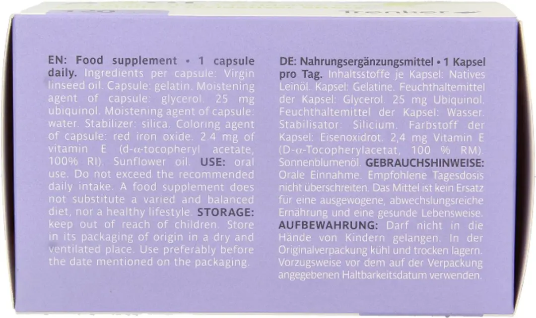 Trenker Aqtif 25 120 Capsules - 120mg