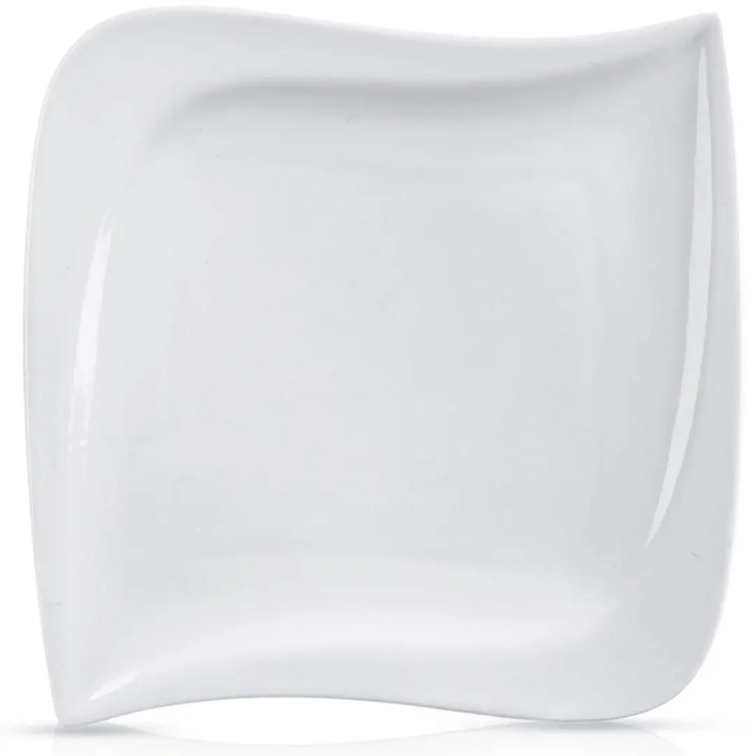 Orion Mona Serie Porseleinen Dinerbord 25x25cm - Wit