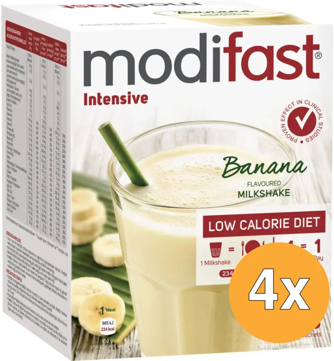 Modifast Intensive Milkshake Banaan 1.760g