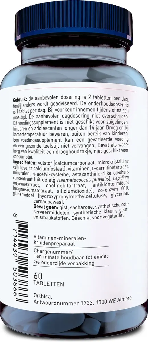Orthica Multi 4 Men - 60 Tabletten