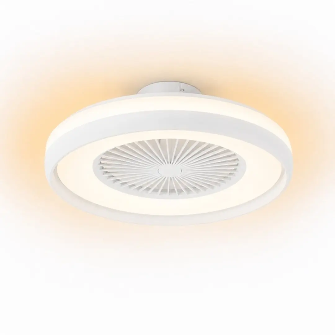 Freelight Ventola Plafondventilator F7101W - Wit Ø60cm