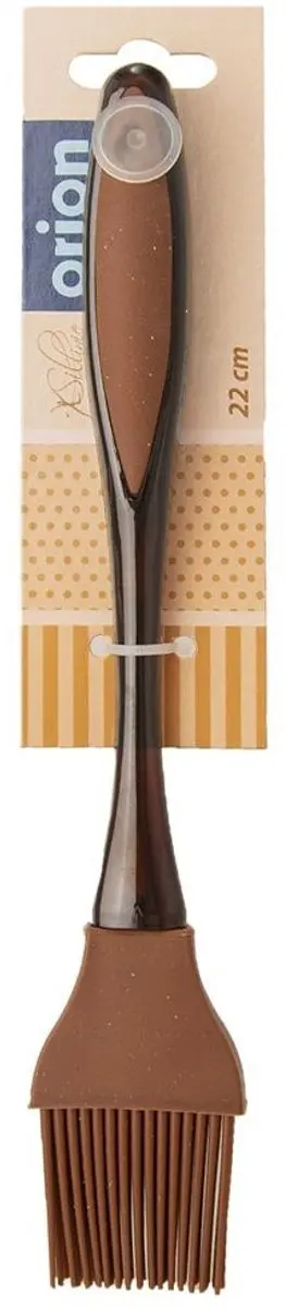 Orion Sillinie Siliconen Keukenpenseel 22cm - Bruin