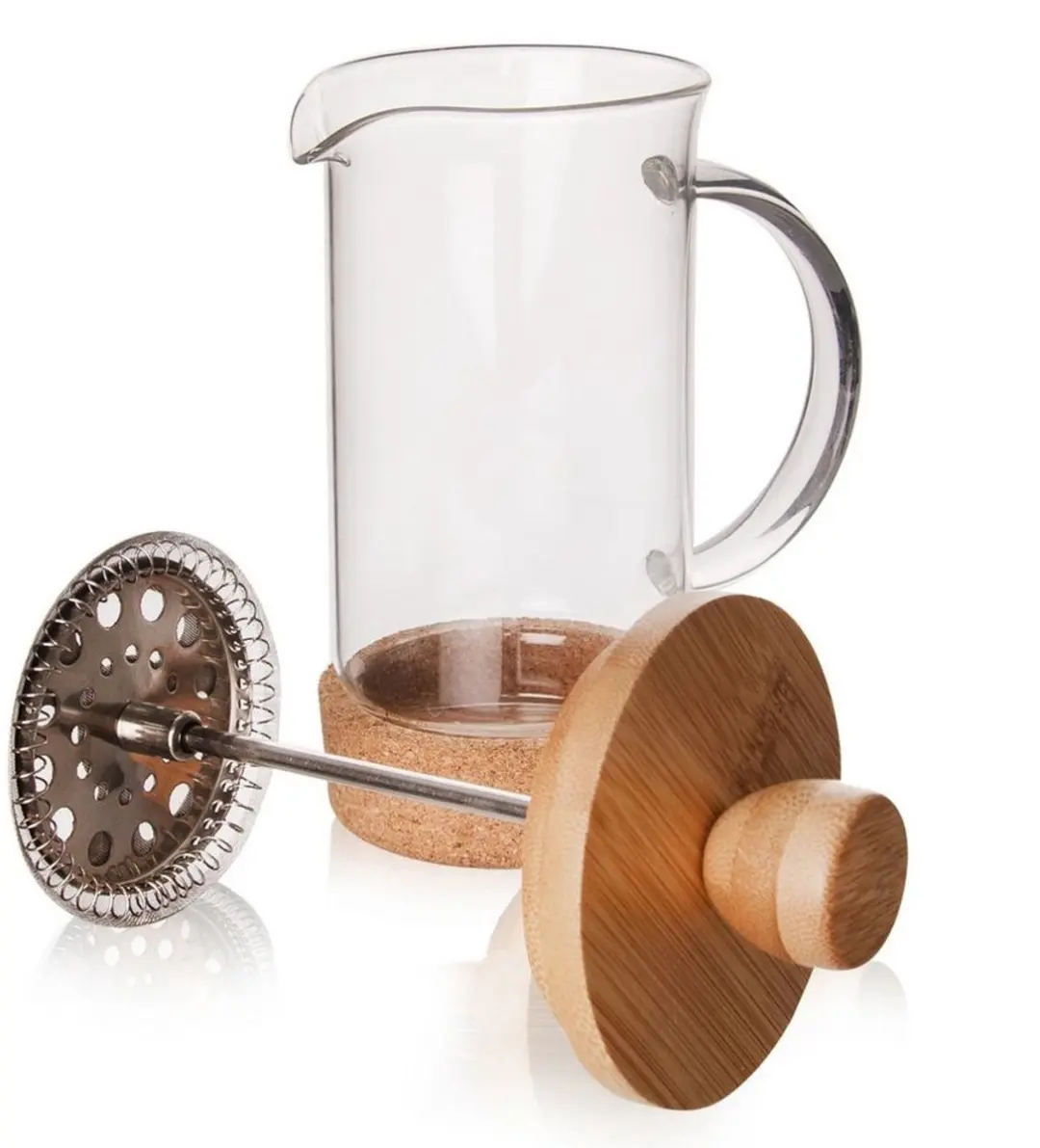 Orion Glazen Café & Thee Pers 400ml - Borosilicaatglas