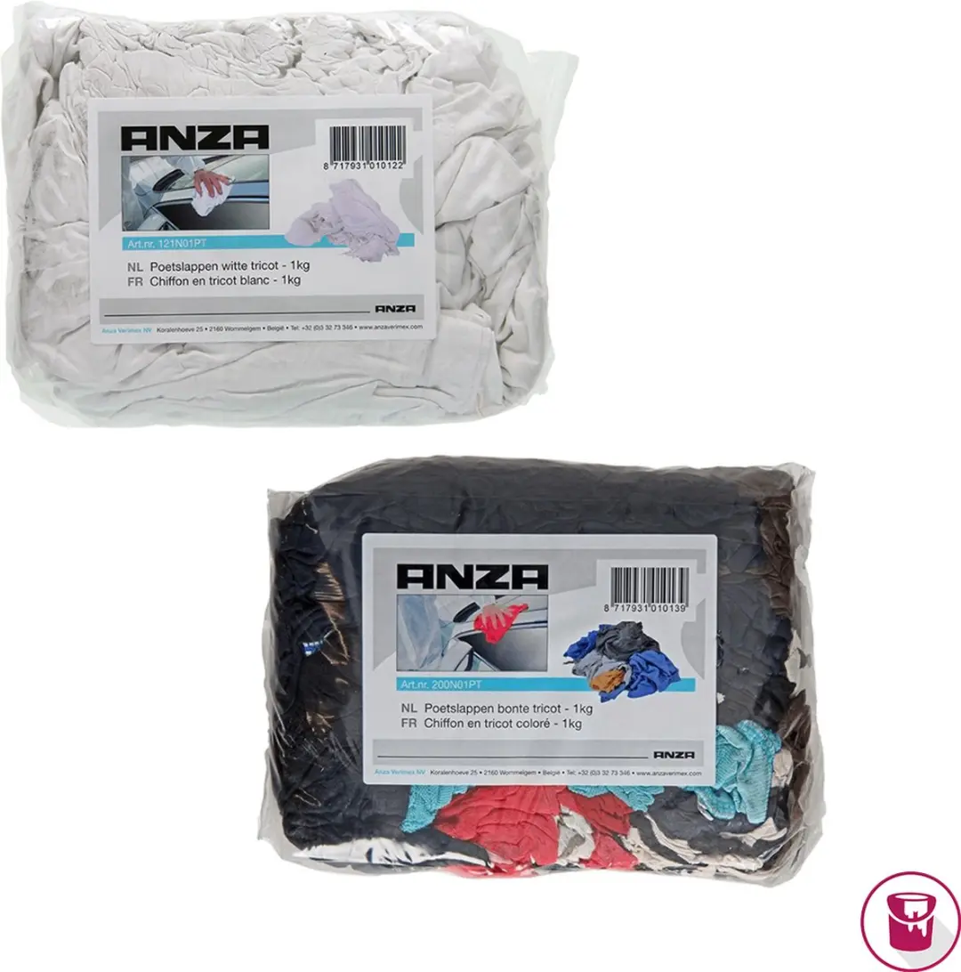 Anza Poetsdoeken 3kg