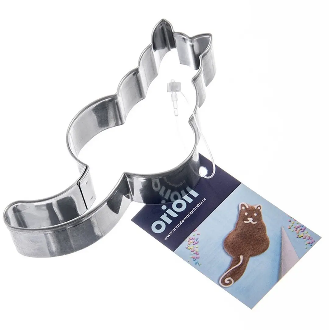 Orion Kat Koekjessteker 8,5cm - Roestvrij staal