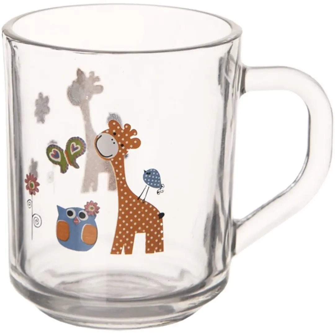 Orion Glazen Kinderbeker Giraffe 230ml