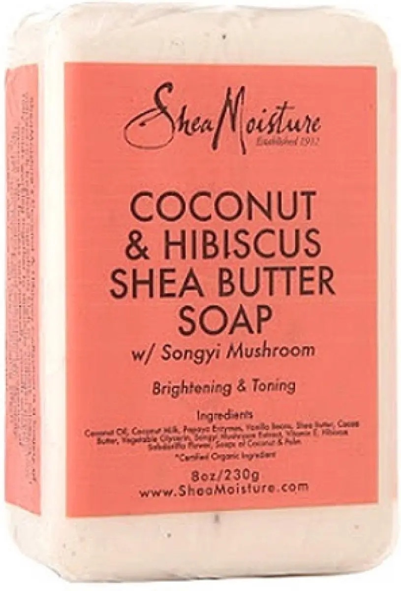 Shea Moisture Coconut & Hibiscus Zeeptablet 230g