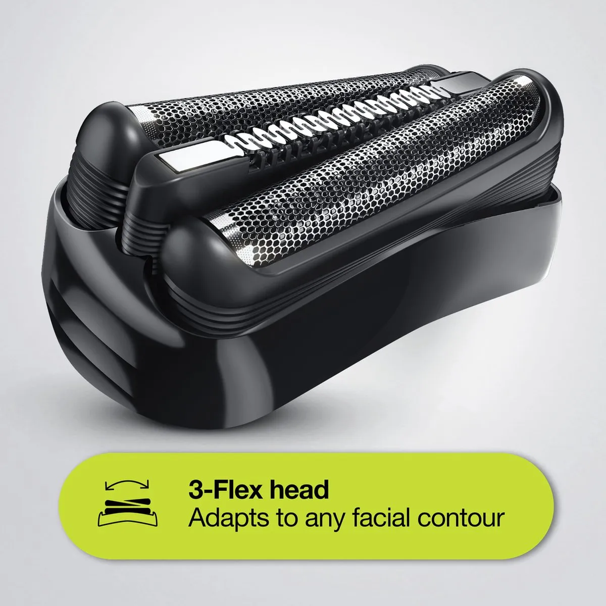 Braun Series 3 300s Scheerapparaat 81702940 - Zwart/ Groen
