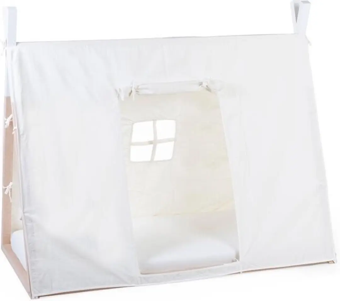 Childhome Tipi Bed Cover 70x140cm - Wit