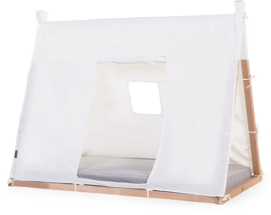 Childhome Tipi Bed Cover 70x140cm - Wit