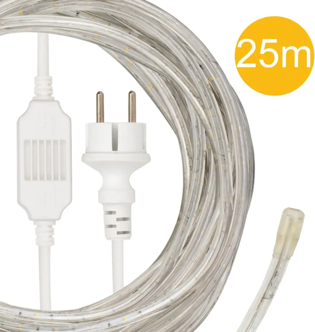 Bailey LED Lichtslang Robust 25m 3000K - 125W - IP65