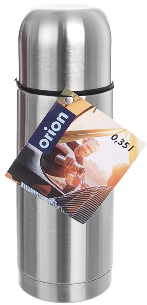 Orion TERMO 350ml Thermosfles - Zilver