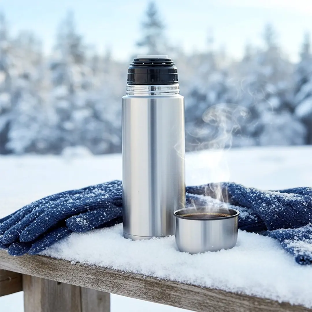 Orion TERMO 350ml Thermosfles - Zilver