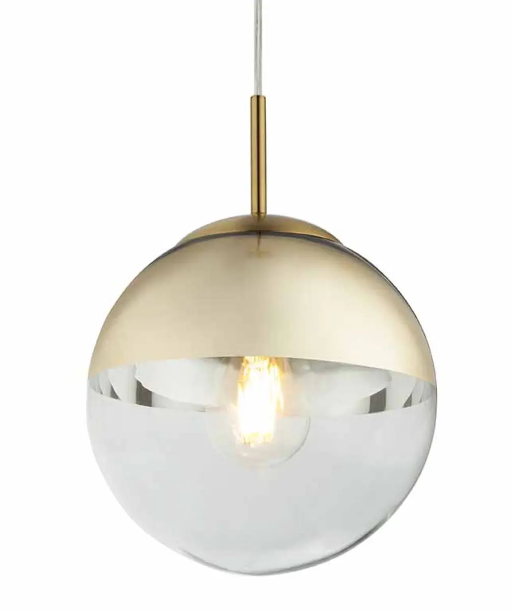 Globo Varus Hanglamp - Ø20cm - Goud - E27